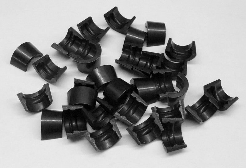 Engine Pro Performance Nitro Black GM LS 8mm 7° bead valve locks keepers Set 16