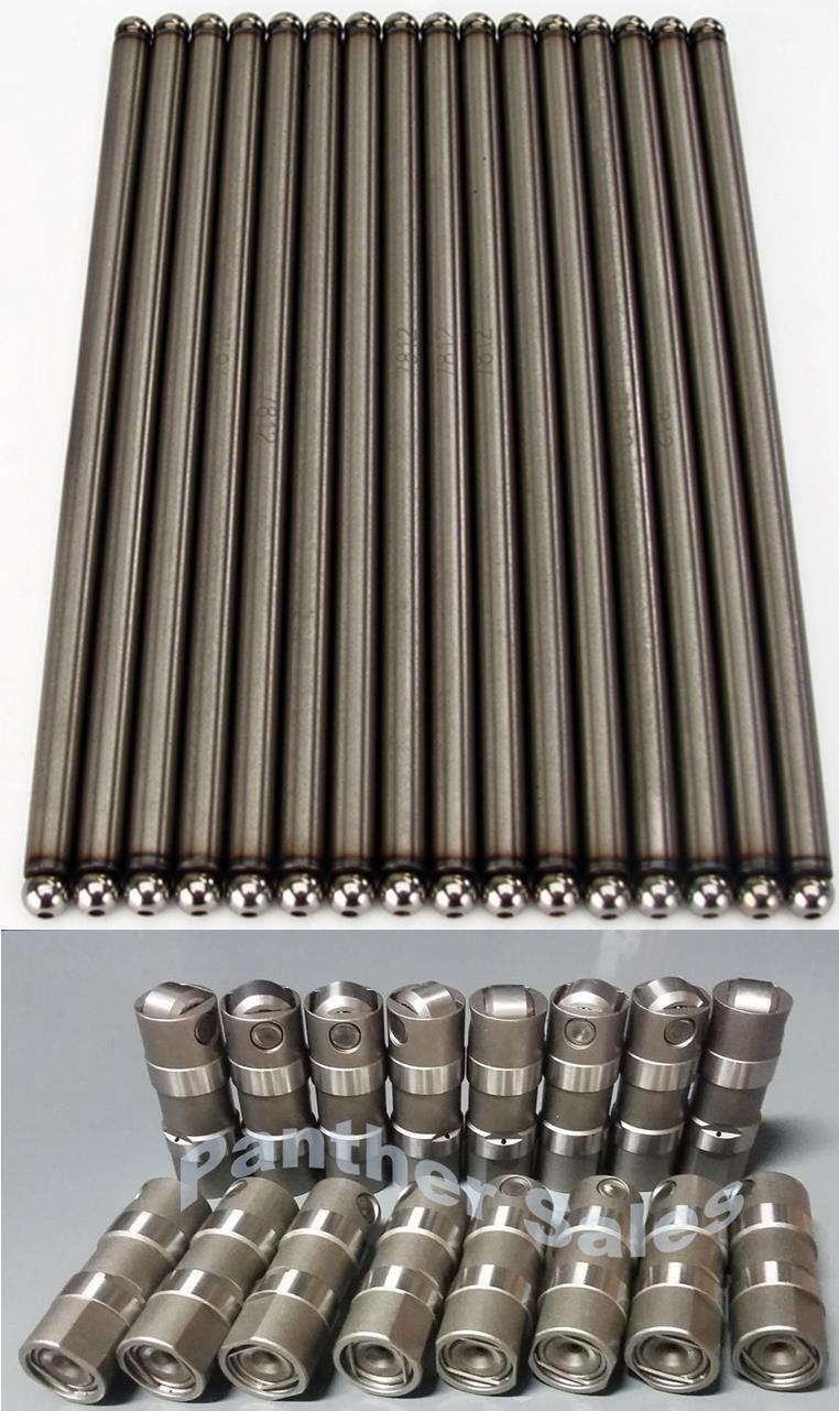 Elgin Push Rods 1985-2001 Ford 5.0 5.0L 302 Roller Lifters & Pushrods set of 16