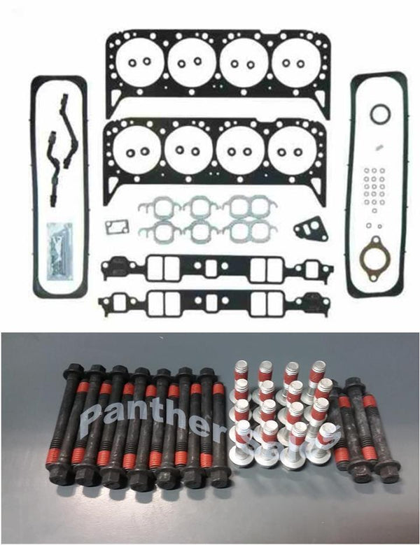 Mahle Cylinder Head Gasket Set & Bolts for Chevy GMC 5.7 350 VIN-K TBI 1987-1996