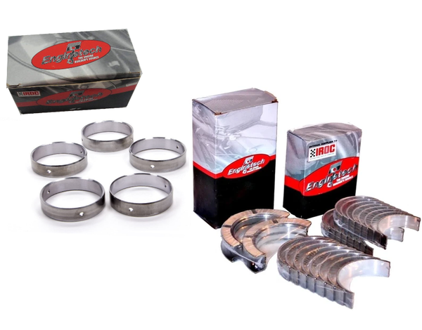 Enginetech Main Rod Cam Bearings Set for 1962-2001 Ford 221 255 289 302 5.0