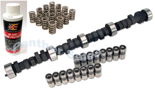 Chevy 283 307 327 350 400 Melling Torque Cam Kit Lifters Camshaft Springs Zinc