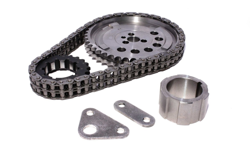 3 Bolt Billet Roller Timing Chain Set for LS2 6.0L LS3 6.2L 58X Reluctor