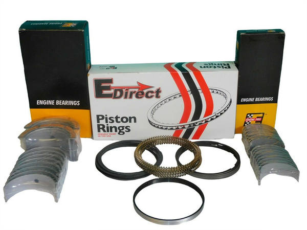 Engine Pro Rod Main Bearings & Edirect Rings for 1970-1990 Chevy BBC 427 454