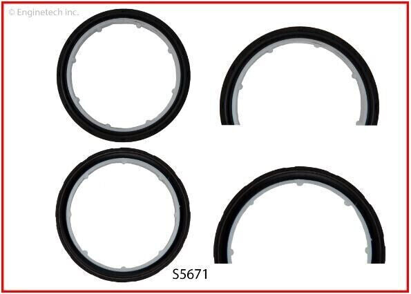 Engine Rear Main Seal S5671 for 1997-2014 Chevrolet GM Gen III IV LS 4.8 5.3 6.0