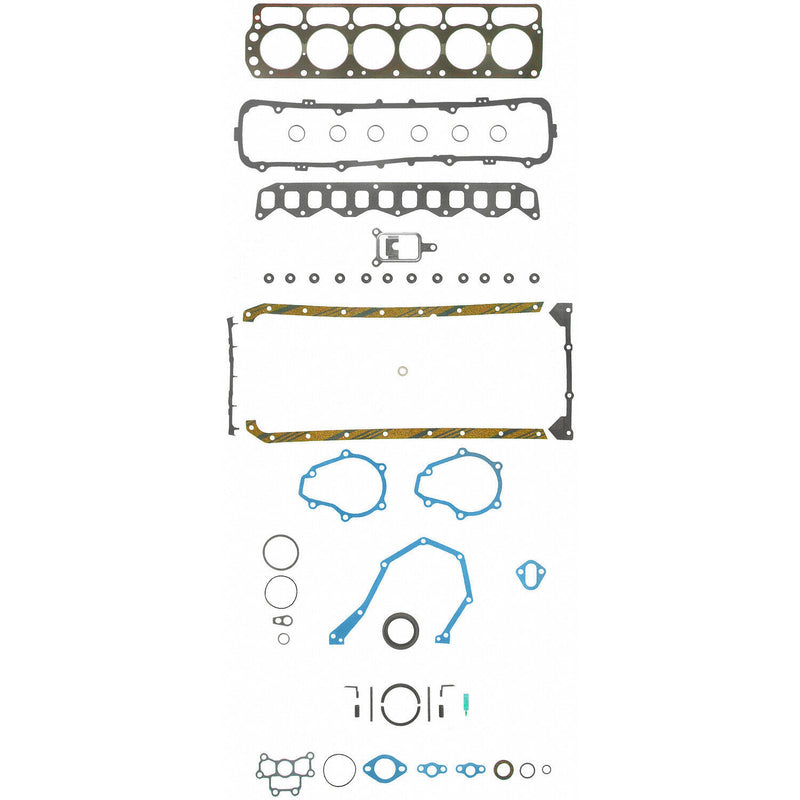 Fits 1960-1980 Dodge Chrysler 170 198 225 Slant 6 Fel Pro Full Gasket Set Head