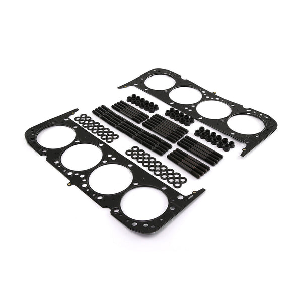 Chevy SBC Multi Layer Steel Head Gasket and 12pt. Stud Kit 4.065 Bore