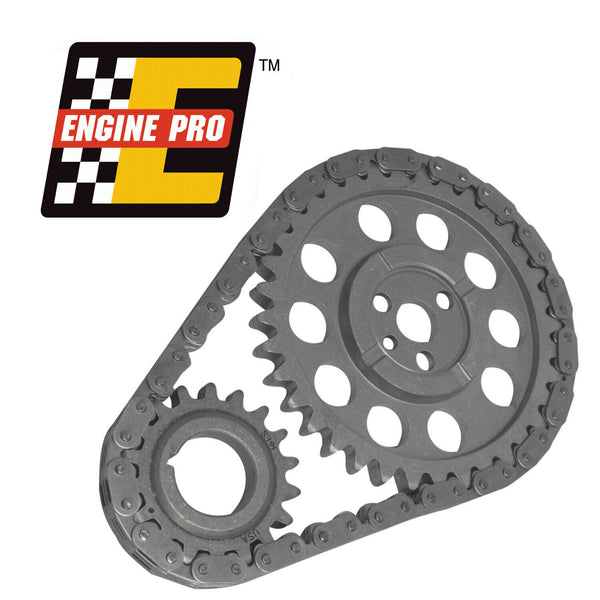 Engine Pro 3064 Timing Chain Set for Chevrolet SBC 350 with OE Roller Vortec 5.7