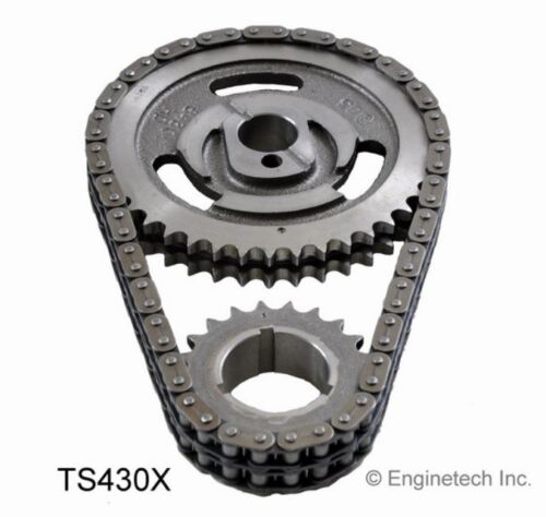 HD Double Roller Timing Chain Set for Ford SBF V8 255 302 351 5.0L 5.8L Windsor