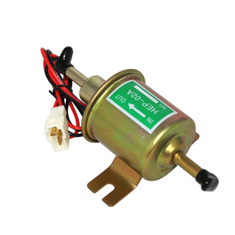 ELECTRIC FUEL PUMP FOR MOTORCYCLE LOW PRESSURE 12V CARBURETOR FP-02 AT