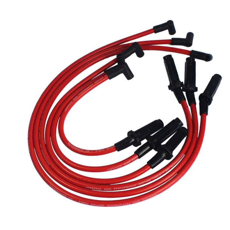 HI PERFORMANCE RED 10.5MM IGNITION SPARK PLUG WIRES 3800 SERIES II L67
