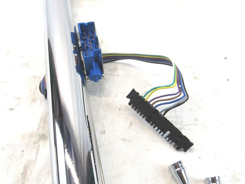 28" Tilt Steering Column Manual W/ Key & Wheel Adapter Chrome S81033C