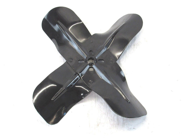 Universal 17'' Steel Four Blade Racing Cooling Fan Black BPK-5052