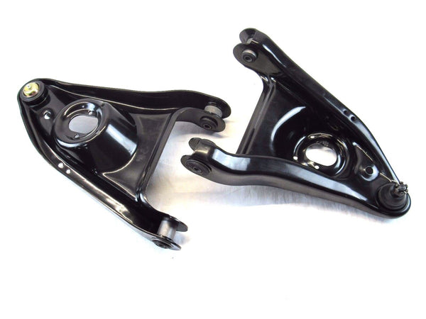 1964-1972 Chevy Chevelle A-Body Lower Front Control Arm Set Black C21222