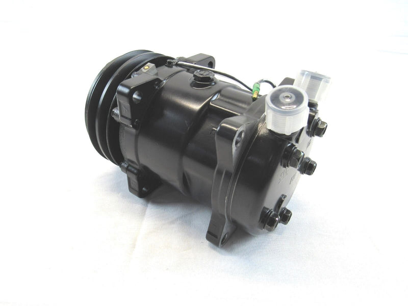 V-Belt Sanden 508 Style A/C Air Conditioning Compressor Black D32102BK