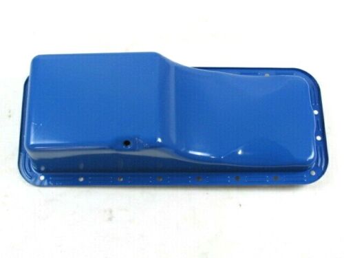 1958-76 Ford Fe 352-390-428 Stock Steel Front Sump Oil Pan Blue E44131BU