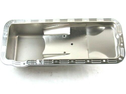 1958-76 Ford Fe 352-390-428 Stock Steel Front Sump Oil Pan Chrome E44131C