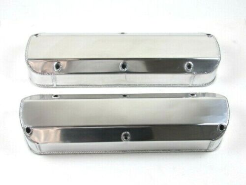Ford 5.0L Fabricated Tall Aluminum Valve Cover Long Bolts Polished BPE-2326P