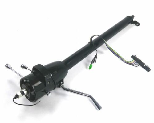 Universal 32'' Tilt Automatic Steering Column W/ Wheel Adapter Black S81004BK