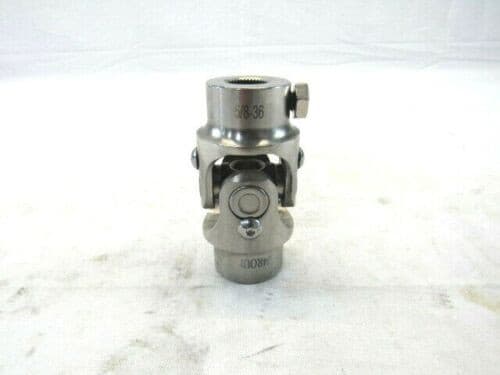 5/8''-36 X 3/4'' Round Universal Steering Shaft U-Joint Stainless Steel S83105S