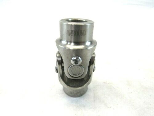 3/4" DD X 1" DD Universal Steering Shaft U-Joint Stainless S83150S