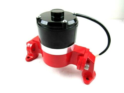 SBC 350 383 Chevy Aluminum High Flow 12V Electric Water Pump Red K71302R