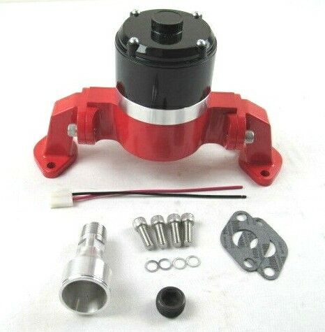 Aluminum BBC 454 Chevy High Flow Electric Water Pump Red K71307R