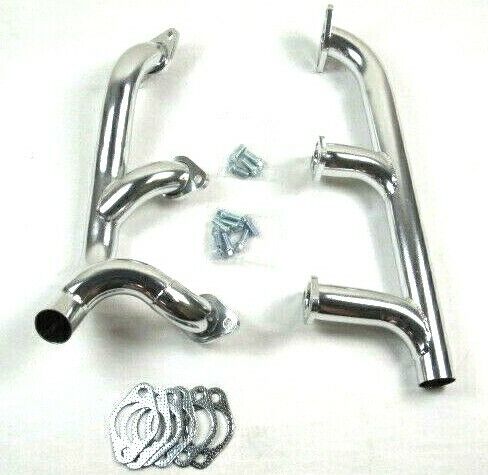 Ford Flathead V8 Economy Header w/ Gaskets and Hardware Ceramic Coated H61001H
