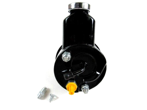 GM Saginaw Power Steering Pump w/ Reservoir Black S86008BK