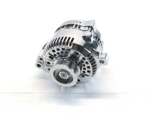 Ford 3G Alternator w/ 2.6" 6 Groove Serpentine Pulley 150 Amp Chrome D32004