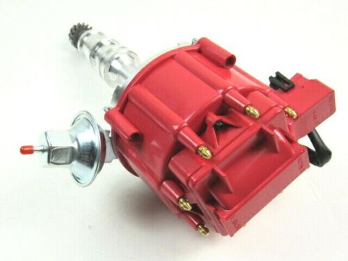 Ford FE 352 360 406 427 HEI Distributor 65K Ignition Coil Red Cap D33107RD