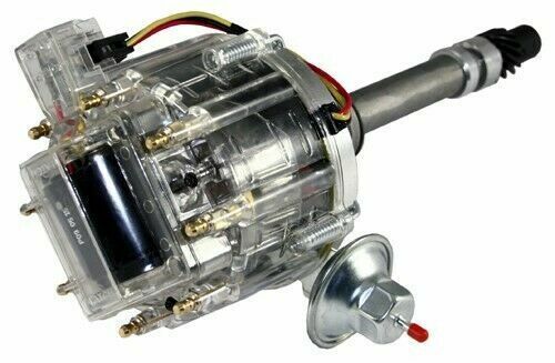 Chevy SBC 350 BBC 454 HEI Distributor 65K Coil All Clear NEW D33100C